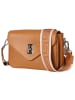 Florence Florence Umhängetasche Leder hellbraun ca. 22cm