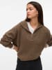 Vero Moda Strickpullover in Brown Lentil