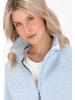 Schmuddelwedda Jacket in light blue melange