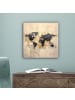 OnlyWow Leinwand Bilder Kupferfarben