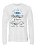 BLEND Langarmshirt BHDopper 20711609ME Longsleeve mit Frontprint in Weiß