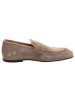 Floris van Bommel Herrenslipper elegant sportlicher Boden Floris Casual Grey Suede in  Beige