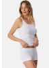 Schiesser Unterhemd / Top Unique Mirco in Weiß / beige
