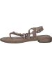 Marco Tozzi Klassische Sandalen in Rosa/Beige