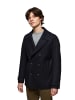 Polo Club Coat in Navy Blau