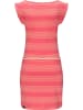 ragwear Sommerkleid Tag Blockstripes Intl. in Pink