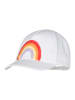Sterntaler Basecap Regenbogen in weiß