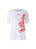 März T-Shirt in weiß rosa - 0003