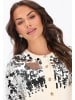 faina Women Cardigan in offwhite
