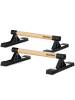Neolymp Parallettes "PA210" L in Dunkelbraun, Höhe 10 cm, Länge 50 cm