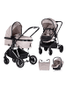 Chipolino Kinderwagen Aura 3 in 1 in braun