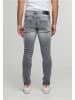 2Y Premium 2Y Premium CARLOS DESTROYED SLIM FIT JEANS in washed grey