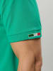 Kappa Poloshirt KMLogo Maltaxita in White-Green Chilly