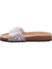 Tamaris Pantoletten in BEIGE/SNAKE