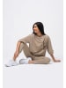 Tom Barron Freizeitanzug Loungewear Set Cozy Chic in stone