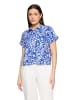 Betty Barclay Bluse in blau ecru