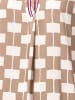EMILY VAN DEN BERGH  Tunikabluse in taupe ecru - 0001