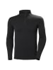 Helly Hansen M LIFAMERINOMIDWEIGHT HALF ZIP in Schwarz