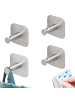 bremermann Handtuchhaken 4er Set ca. 4,5 x 4,5 x 4 cm (B/H/T)