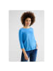 Street One Langarmshirt in splash blue