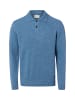 Gant Strickpoloshirt in blau - 0001