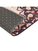 Beliani Kurzflor ARITAS in Schwarz/Rot/Beige - (W) 80 x (L) 240 cm