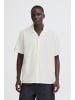 BLEND Kurzarmhemd BHAvan in Creme