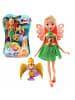 Winx Club Stella mit Feentier Shiny | Fairy Pet Winx Puppe | Fee