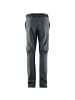 Maier Sports Zip-Hose Nata in Dunkelgrau