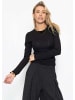 SASSYCLASSY Langarmshirt Set in Weiß-Schwarz