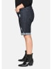 sheego Jeans-Bermudas in blue black Denim