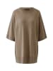 Oui Pullover in Taupe Melange