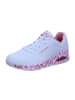 Skechers Lowtop-Sneaker UNO - LOVING LOVE in white/red/pink