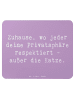 Mr. & Mrs. Panda Maus Pad Spruch Geborgenheit im Zuhause mit Spruch in Lavendeltraum