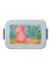Mr. & Mrs. Panda MEPAL Bentobox Axolotl Niedlich Design mit Spruch in Blau Pastell