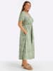 sheego Kleid in eucalyptus-ecru-bedruckt