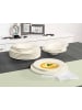 Seltmann Weiden 12er Set Tafelservice Zoé Fine Diamond weiß in weiß