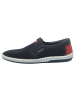 rieker Sportlicher Slipper in blau