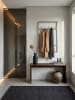 KADIMA DESIGN Wandgarderobe | Stahl, 60x100x7,5cm, Hakenleiste