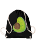 Mr. & Mrs. Panda Beutel Avocado Pfeifen ohne Spruch in Schwarz