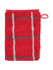 Cawö Waschhandschuh Noblesse Square 1079 27 Rot in Rot