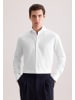 Seidensticker Jerseyhemd Regular in Weiß