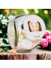 Mr. & Mrs. Panda Bonbonglas Igel Liebe ohne Spruch in Grau Pastell