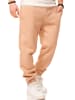 DAILY COTTON Jogginghose - im Straight-Fit als Lange Trainingshose Sweatpants in Taupe