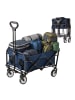 relaxdays Bollerwagen in Blau - (B)50 x (H)89 x (T)72 cm