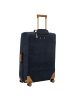 BRIC`s Life - 4-Rollen-Trolley 77 cm (camel) in blau