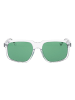 Web Männer Sonnenbrille Quadratisch Transparent