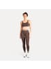 SMILODOX Leggings Miriel in Dunkelbraun