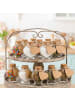 relaxdays 12x Glasflaschen-Set in Transparent - 90 ml