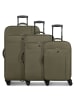 Check.In Sevilla 2.0 4 Rollen Kofferset 3-teilig in olive